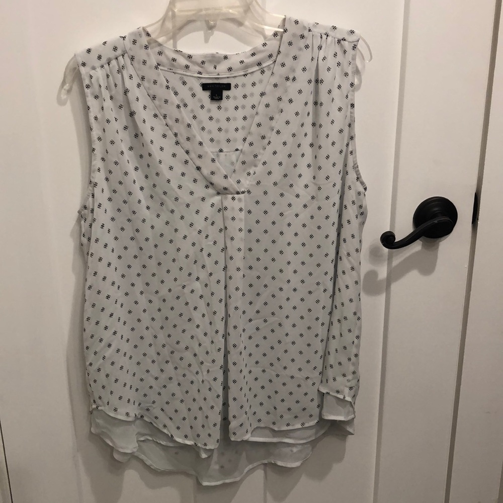 Printed Ann Taylor Blouse